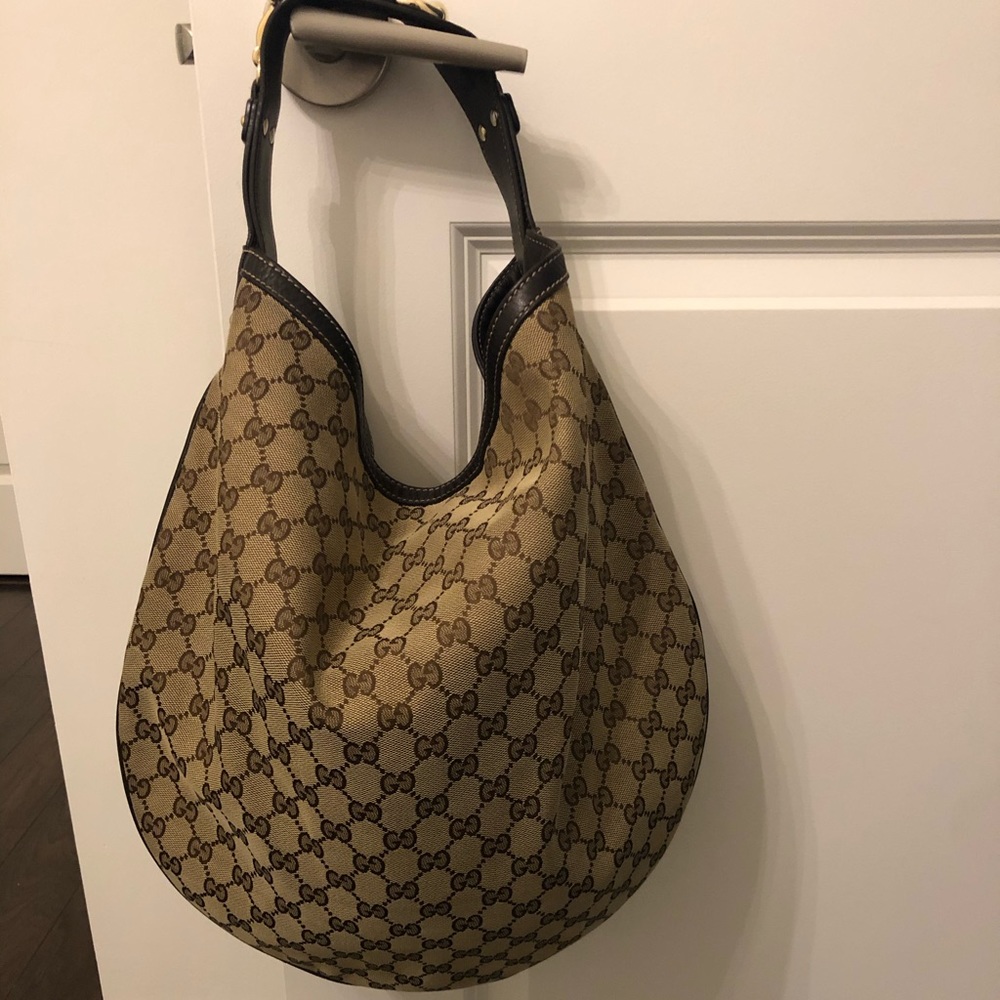 Gucci bag.  Gucci hobo wave large
